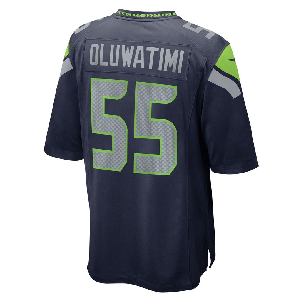 Olu Oluwatimi Seattle Seahawks Team Game Jersey - College Navy