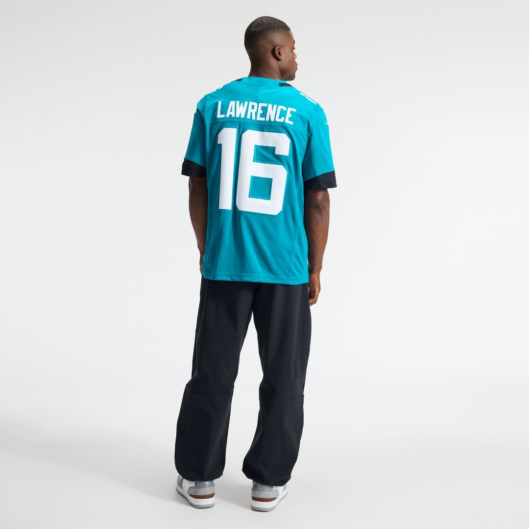 Trevor Lawrence Jacksonville Jaguars Team Vapor F.U.S.E. Stitched Limited Jersey - Teal