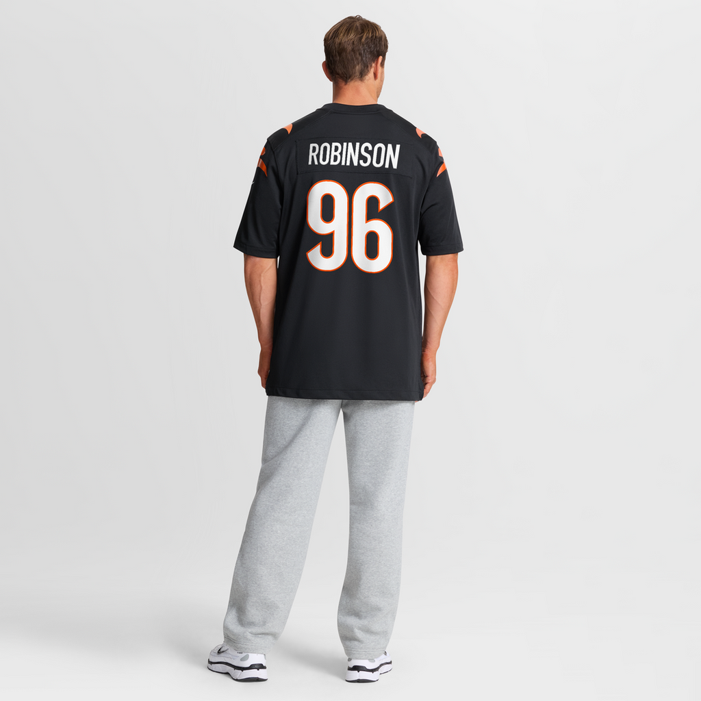 Landon Robinson Cincinnati Bengals Team Game Jersey - Black