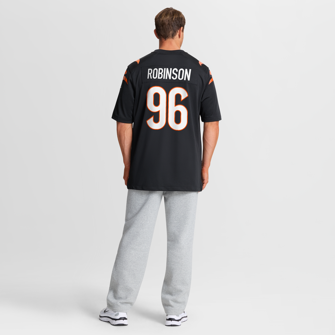 Landon Robinson Cincinnati Bengals Team Game Jersey - Black