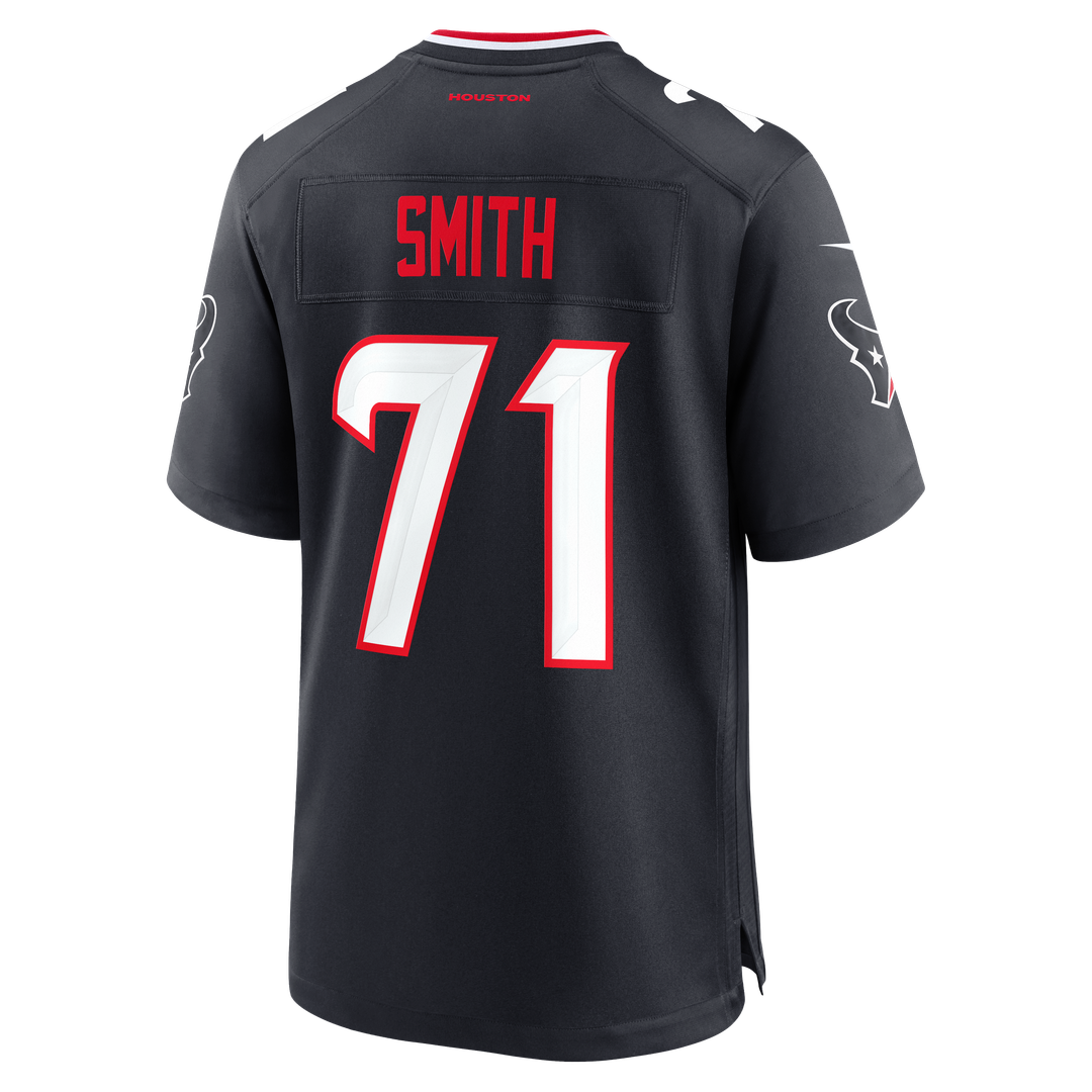 Braden Smith Houston Texans Team Game Jersey - Navy