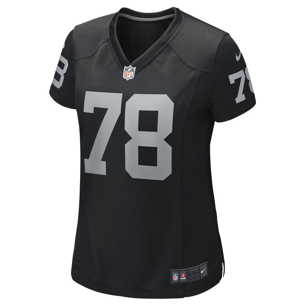 Art Shell Las Vegas Raiders Women's Game Retired Player Jersey - Black