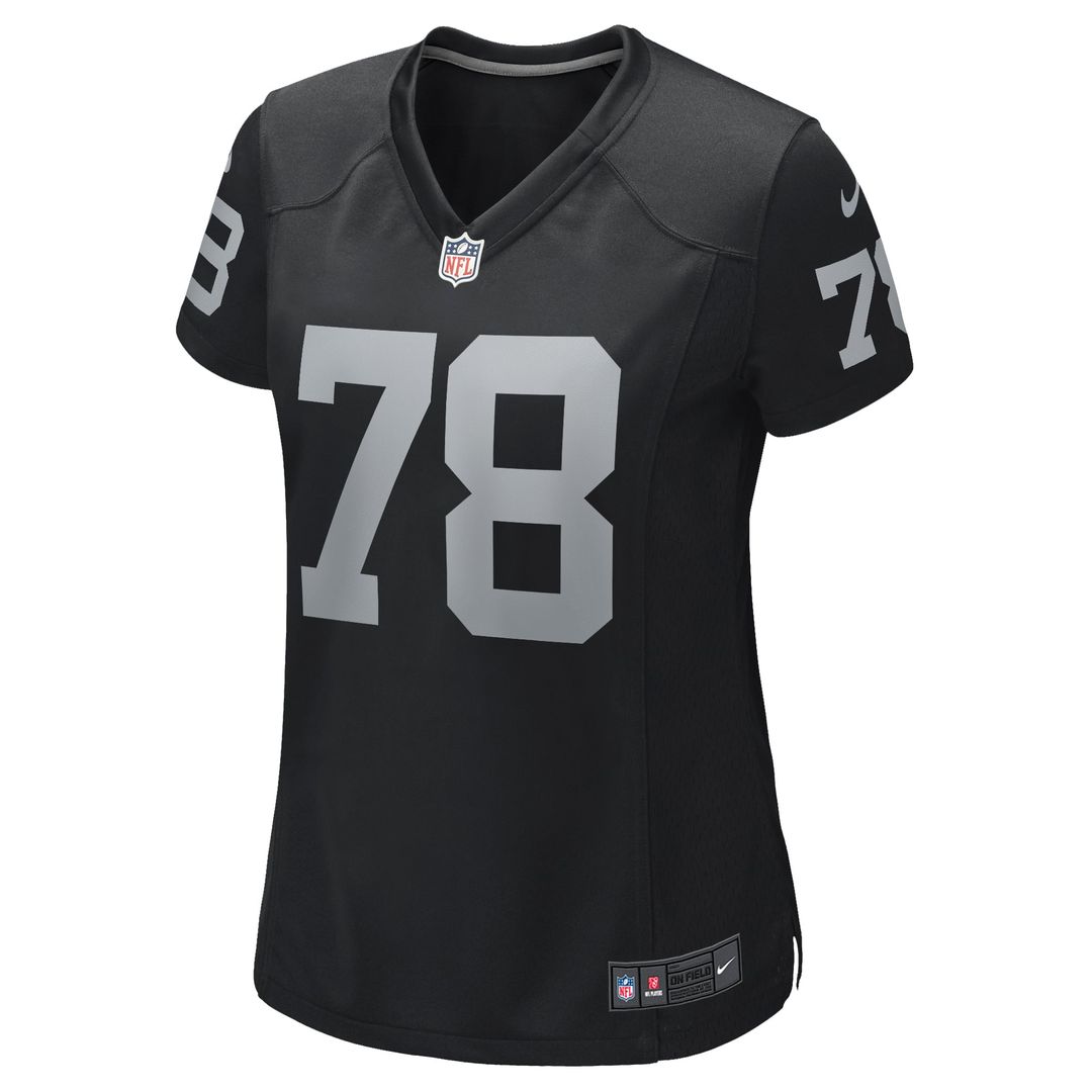 Art Shell Las Vegas Raiders Women's Game Retired Player Jersey - Black