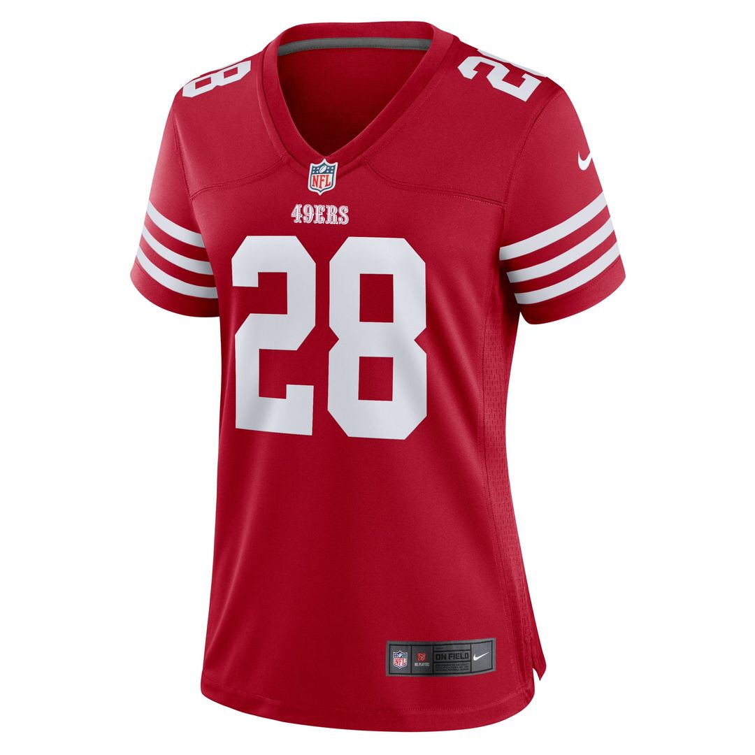 Darrell Luter Jr. San Francisco 49ers Women's Game Jersey - Scarlet
