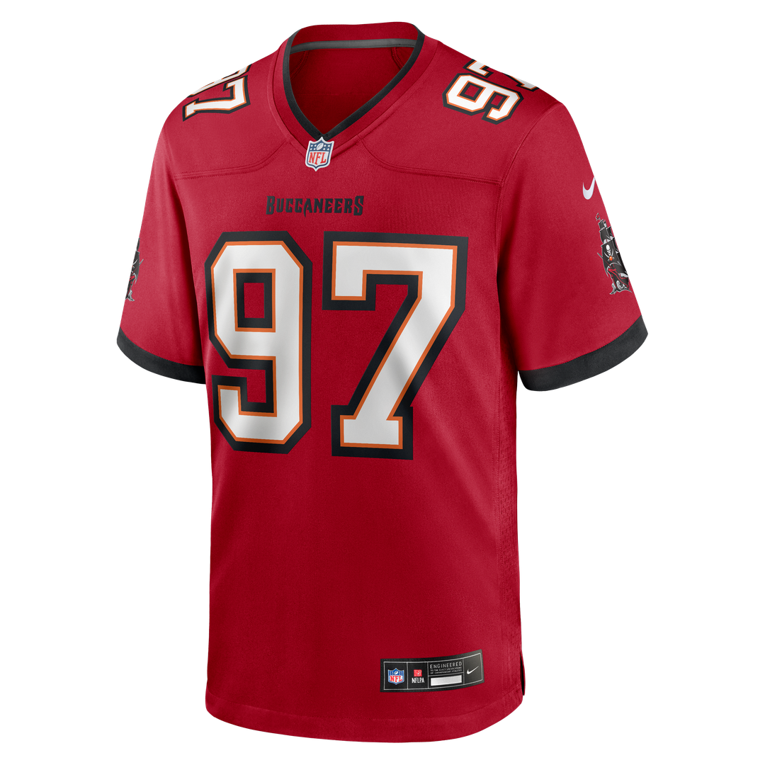Al - Quadin Muhammad Tampa Bay Buccaneers Team Game Jersey - Red