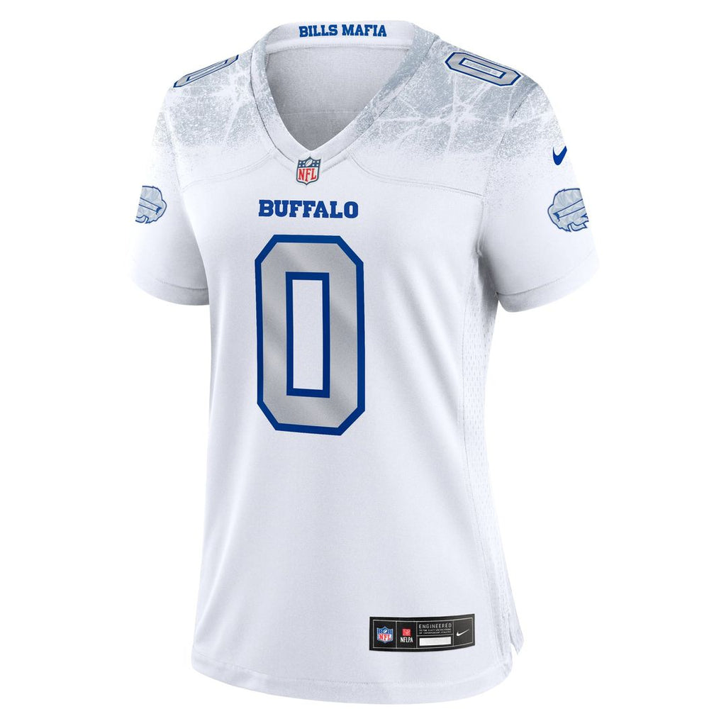 Keon Coleman Buffalo Bills Women's Rivalries Collection Game Jersey - White
