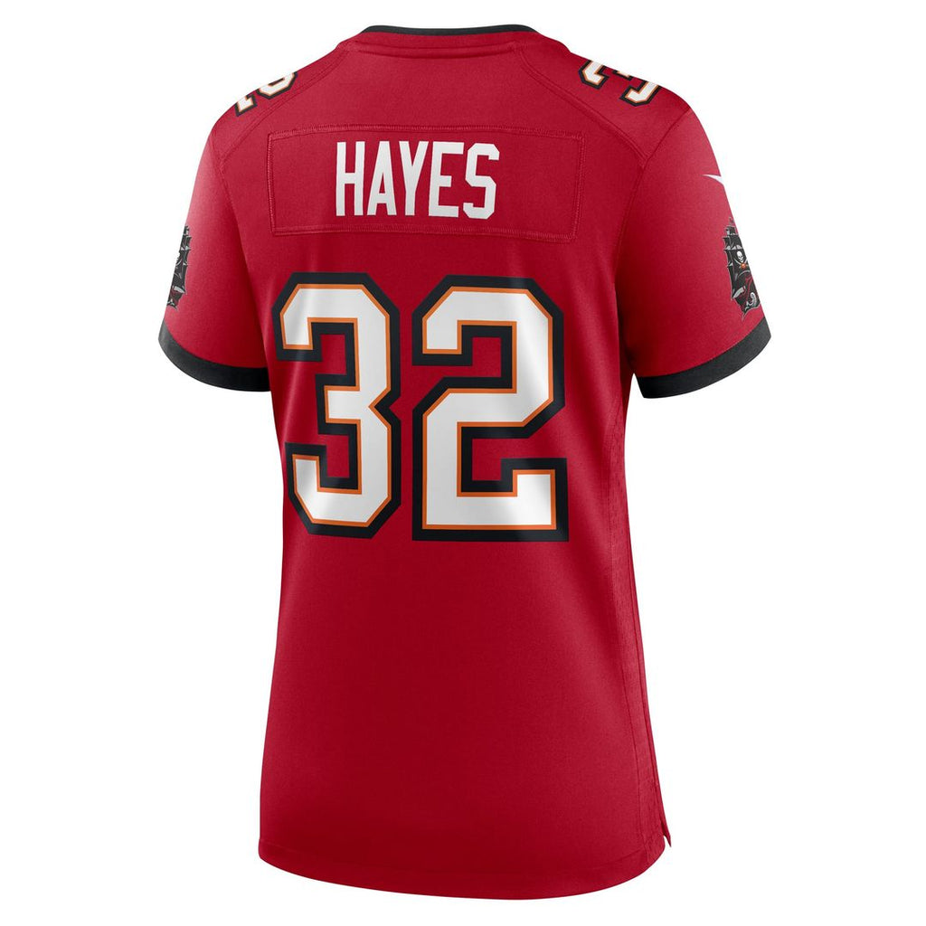 Josh Hayes Tampa Bay Buccaneers Women's Game Jersey - Red