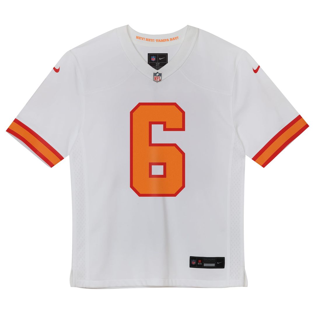 Baker Mayfield '76 Tampa Bay Buccaneers Preschool Game Jersey - White