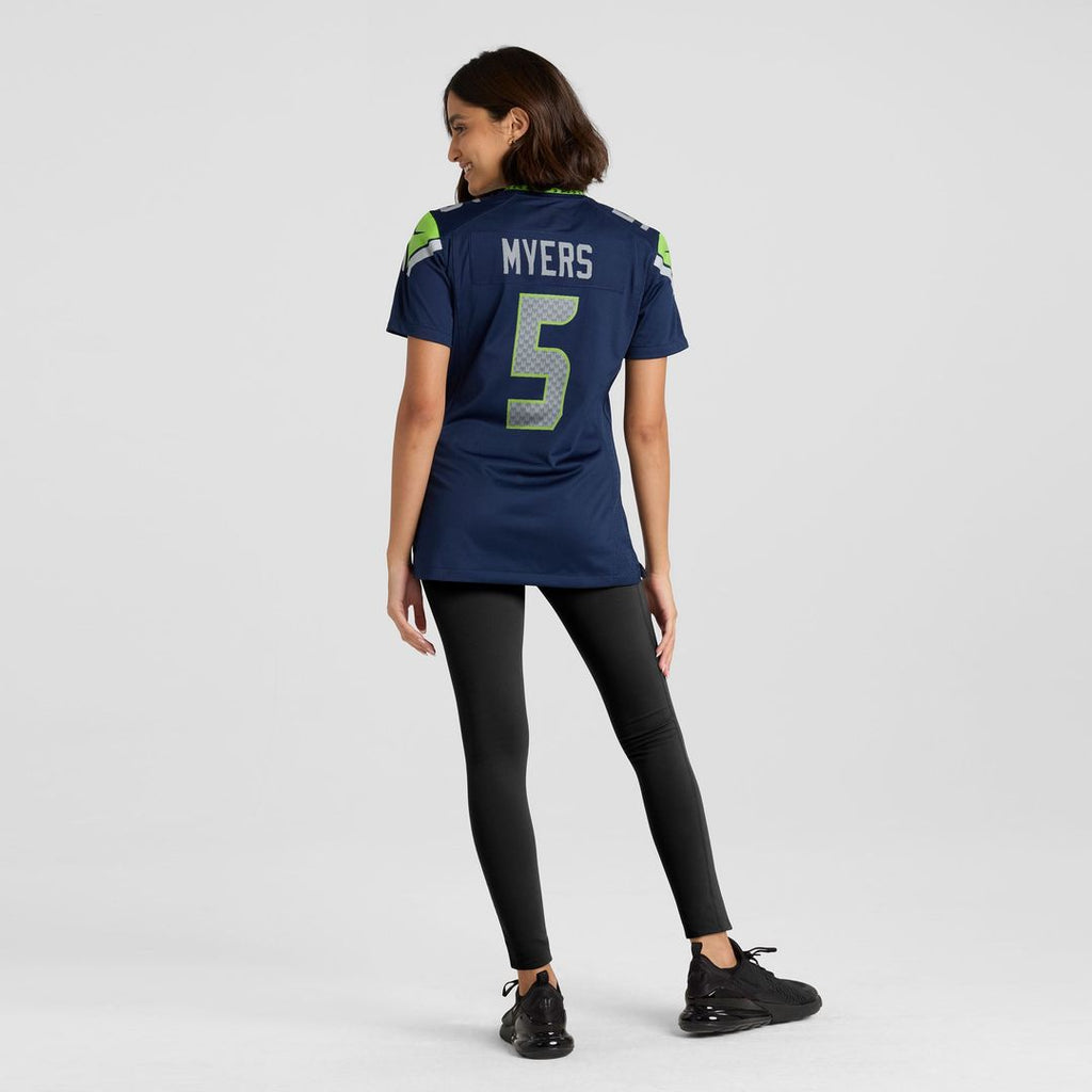 Jason Myers Seattle Seahawks Women's Team Game Jersey - College Navy