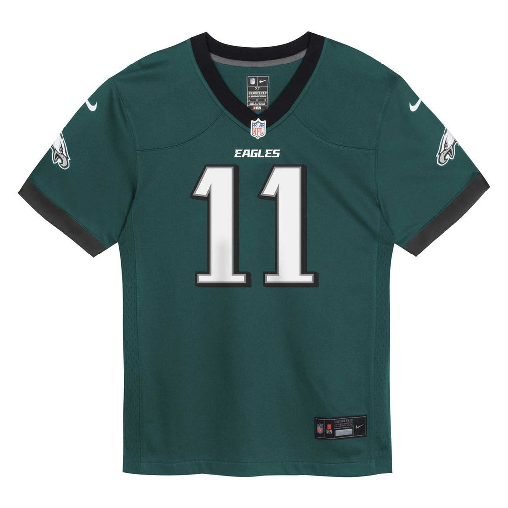A.J. Brown Philadelphia Eagles Toddler Game Jersey - Midnight Green