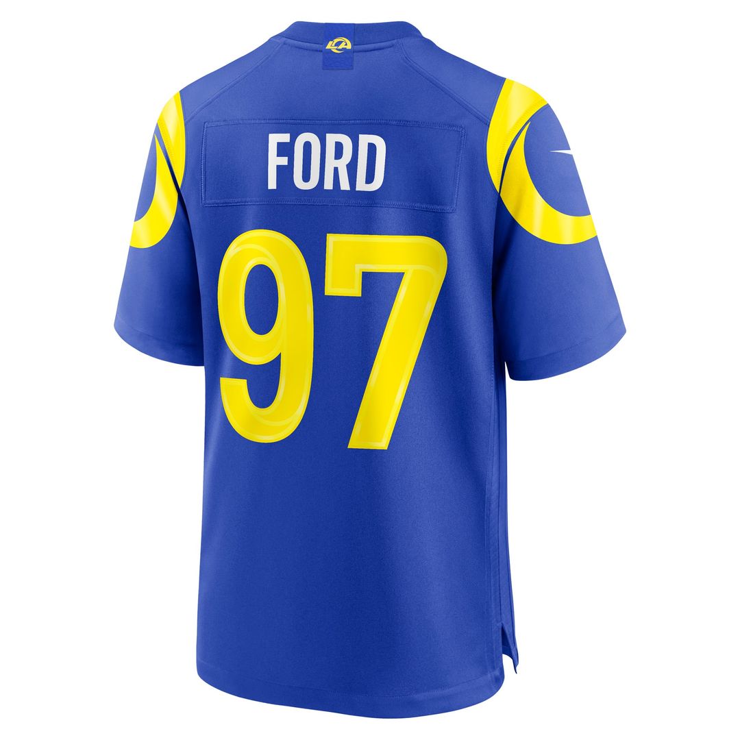 Poona Ford Los Angeles Rams Game Jersey - Royal