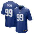 Basil Okoye New York Giants Team Game Jersey - Royal