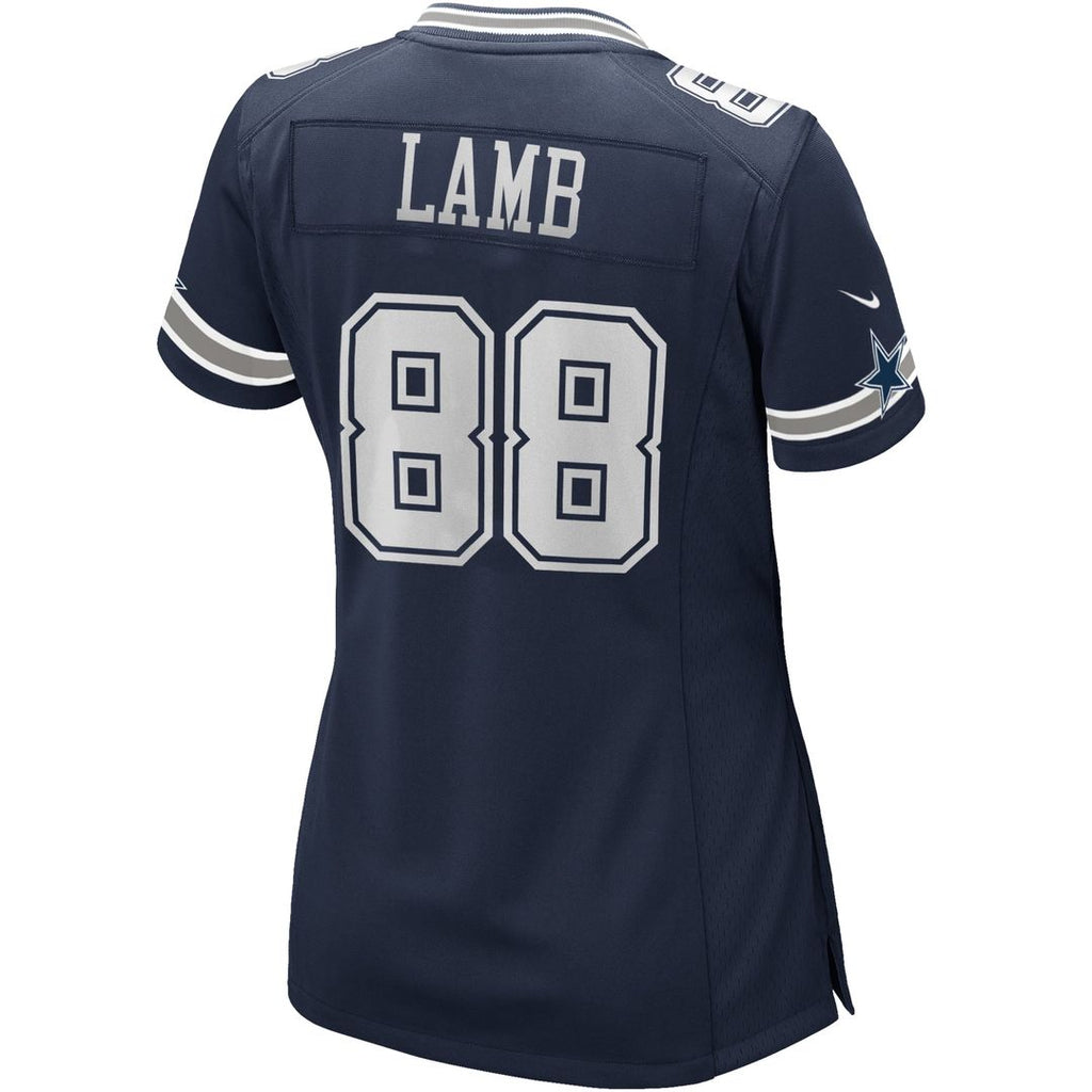 CeeDee Lamb Dallas Cowboys Women's Game Jersey - Navy