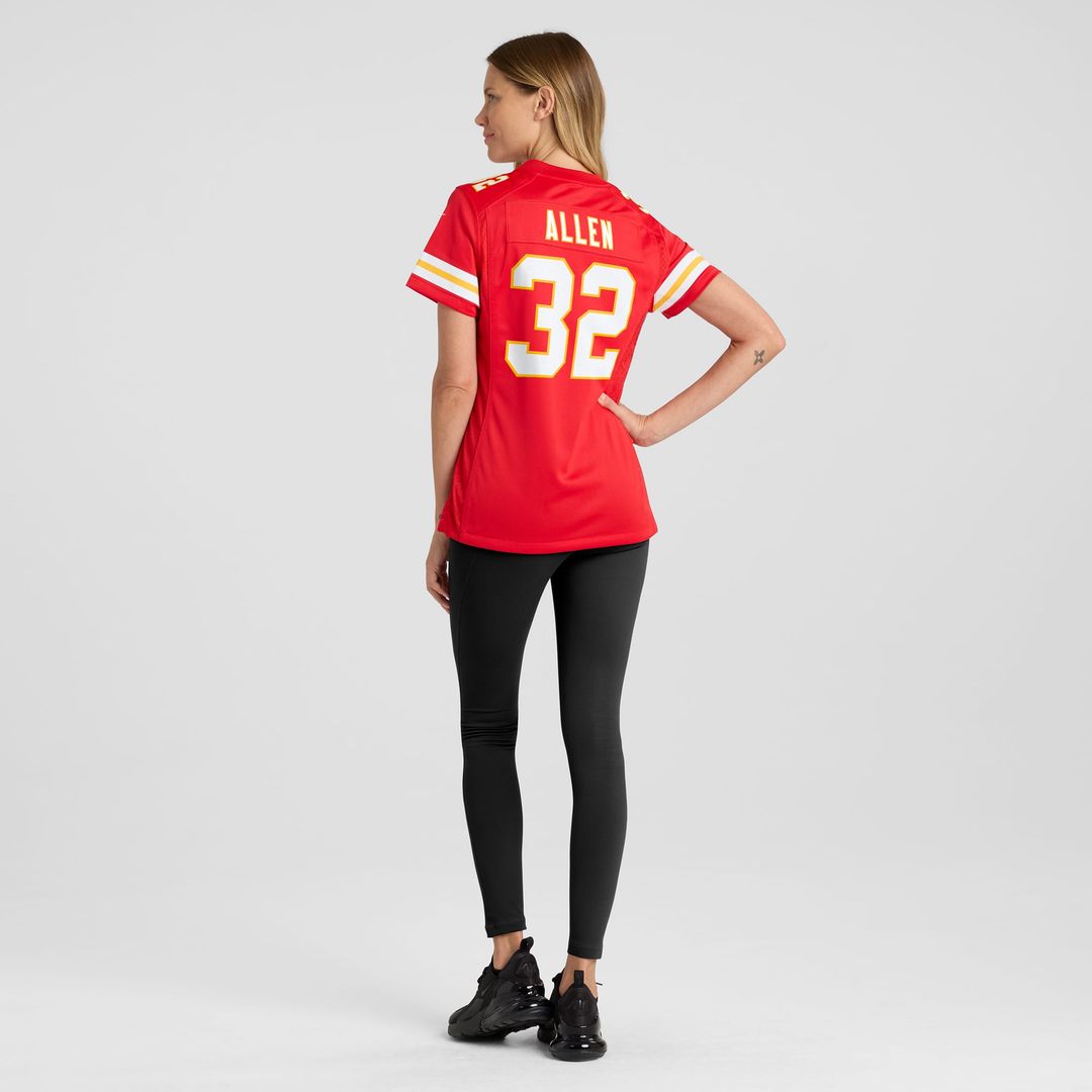 Marcus Allen Kansas City Chiefs Women's Game Retired Player Jersey - Red