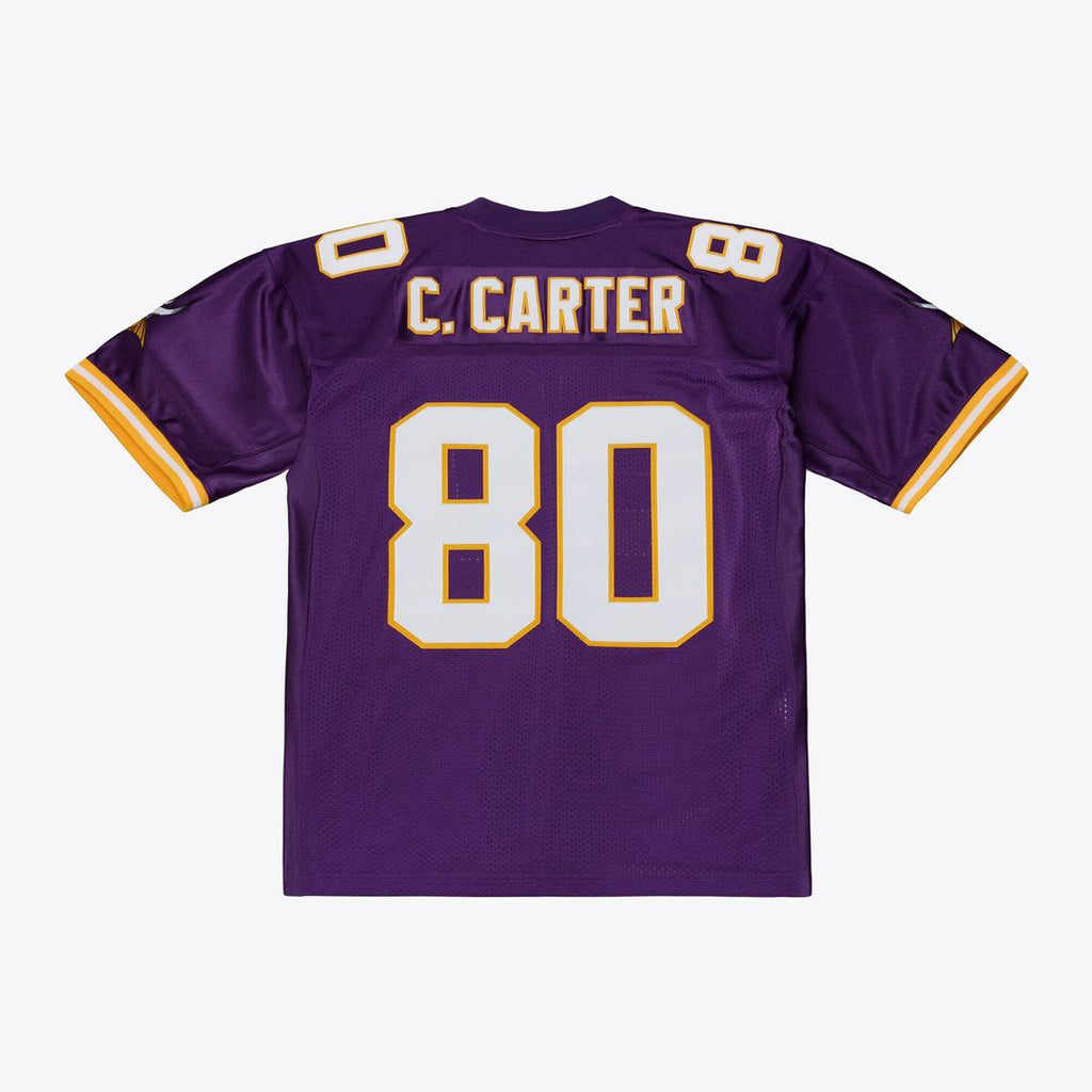Cris Carter Minnesota Vikings 2001 Authentic Throwback Jersey - Purple