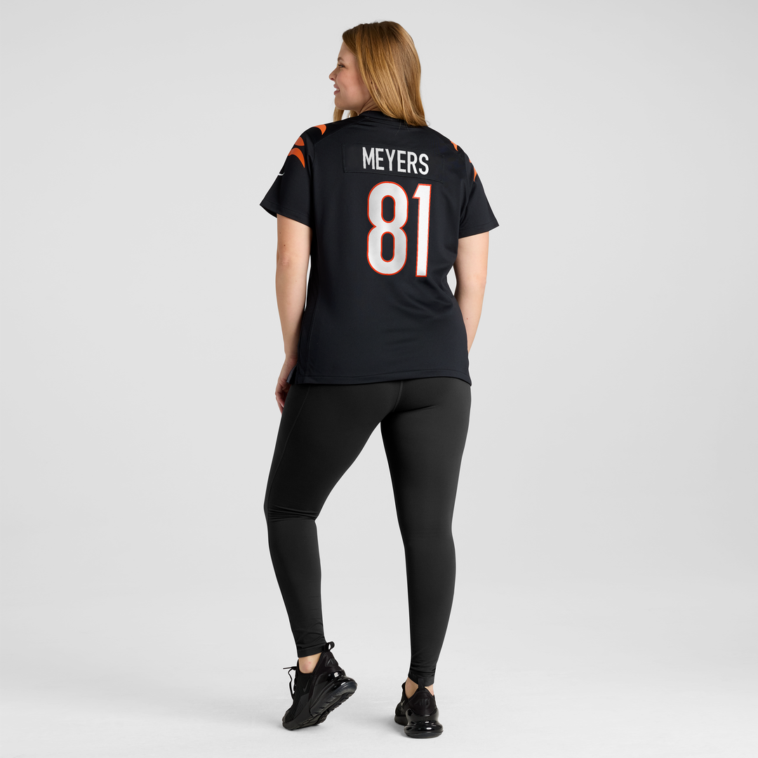 Dohnte Meyers Cincinnati Bengals Women's Team Game Jersey - Black