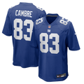 Dalen Cambre New York Giants Team Game Jersey - Royal