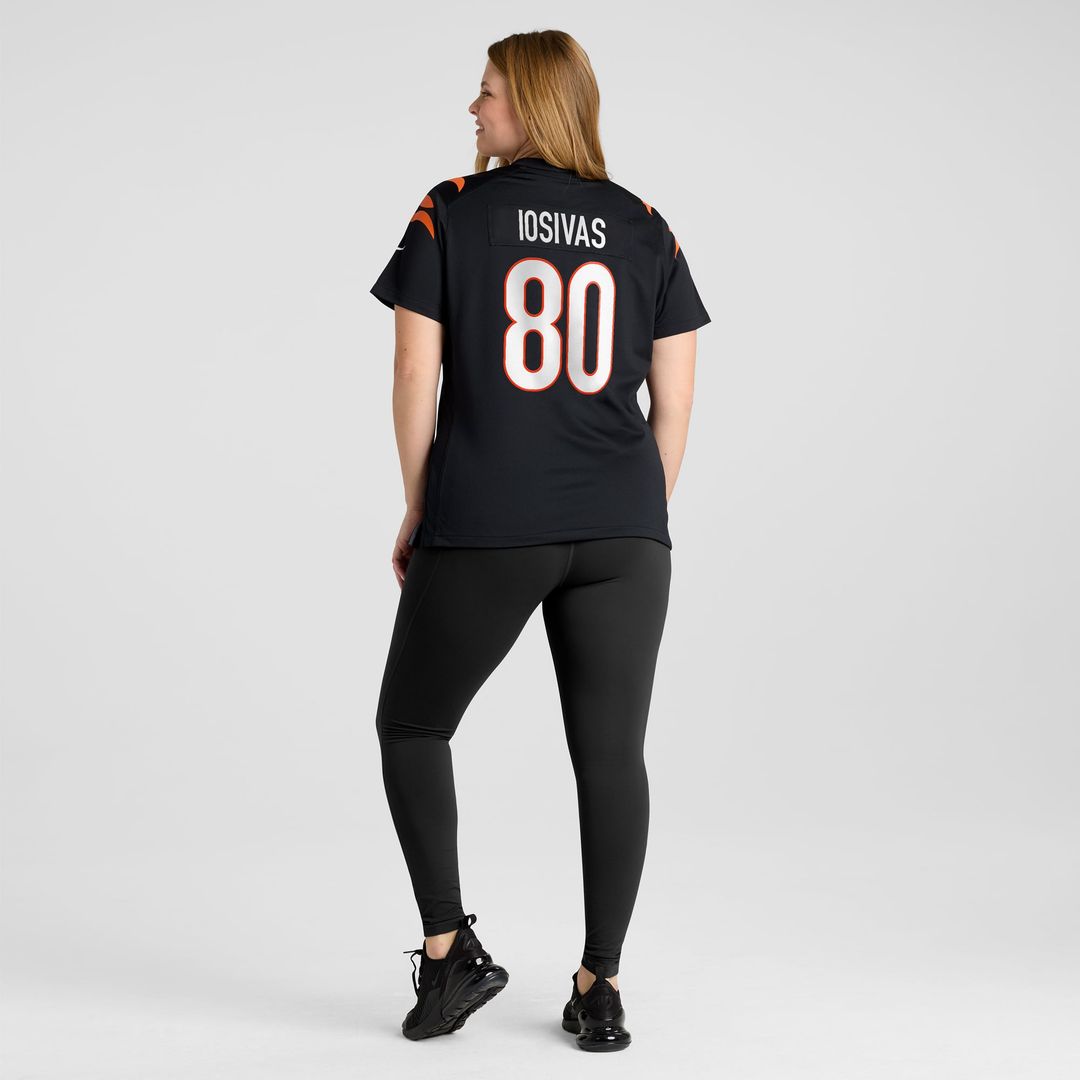 Andrei Iosivas Cincinnati Bengals Women's Team Game Jersey - Black