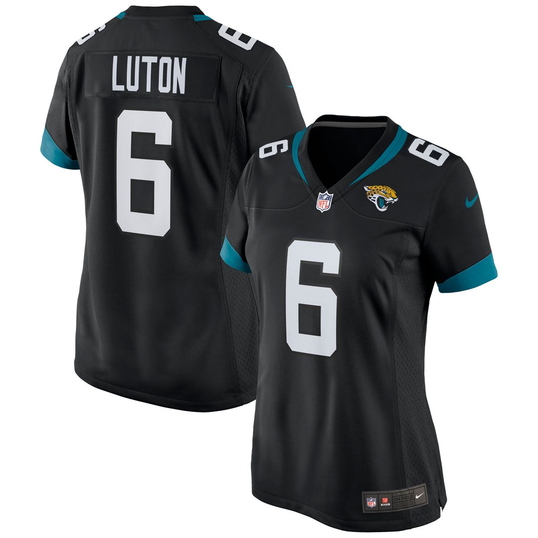 Jake Luton Jacksonville Jaguars Women's Game Jersey - Black