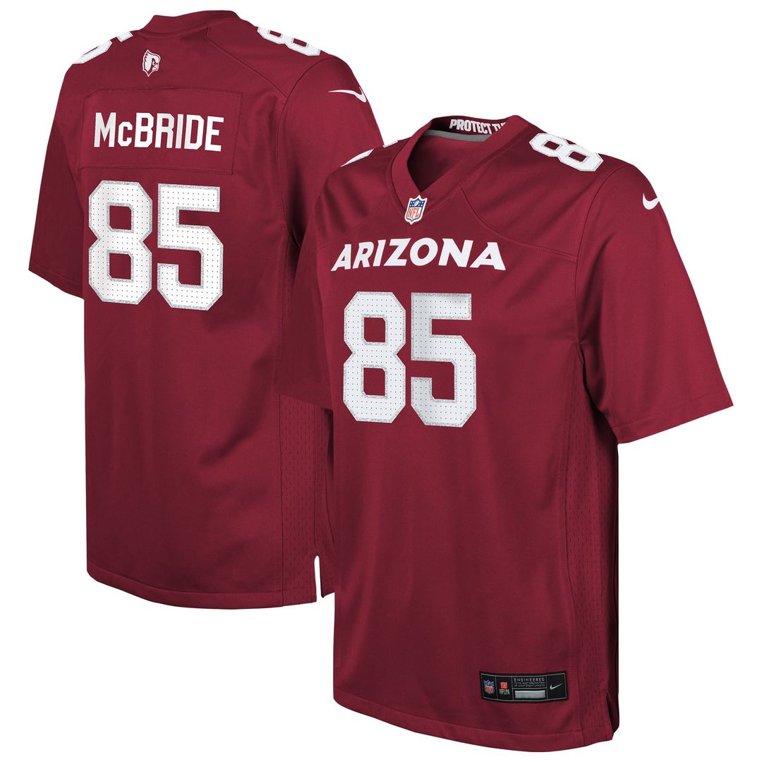 Trey McBride Arizona Cardinals Youth Team Game Jersey - Cardinal