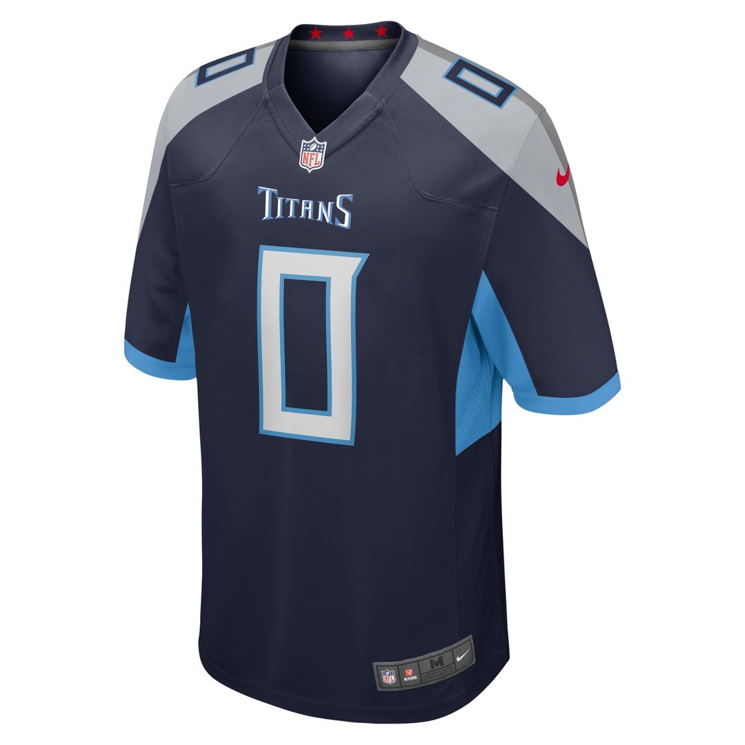 Calvin Ridley Tennessee Titans Game Player Jersey - Navy