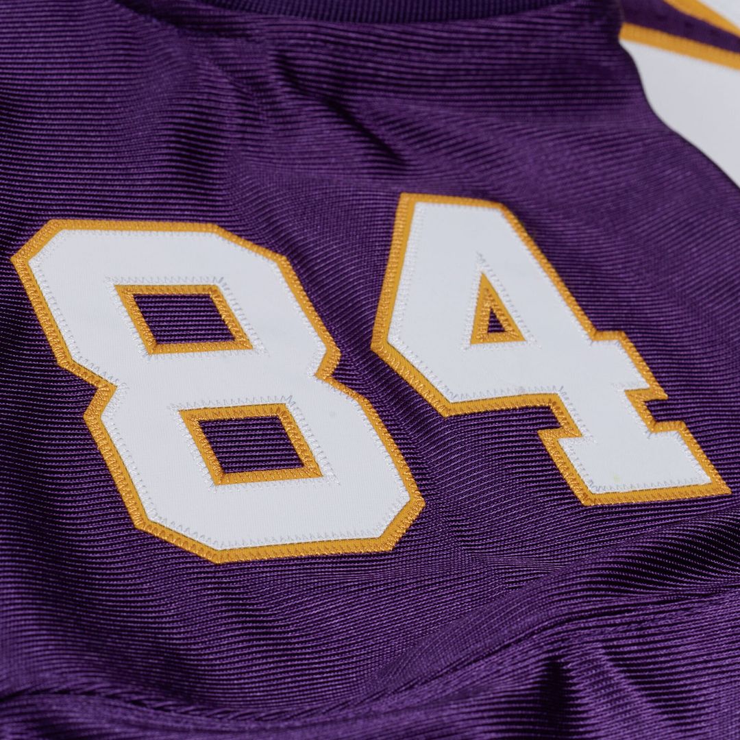Randy Moss Minnesota Vikings 2001 Authentic Throwback Jersey - Purple