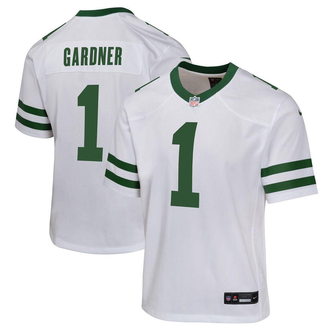 Ahmad Sauce Gardner New York Jets Youth Game Jersey - Black