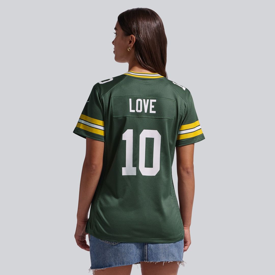 Jordan Love Green Bay Packers Women's Game Jersey - Green