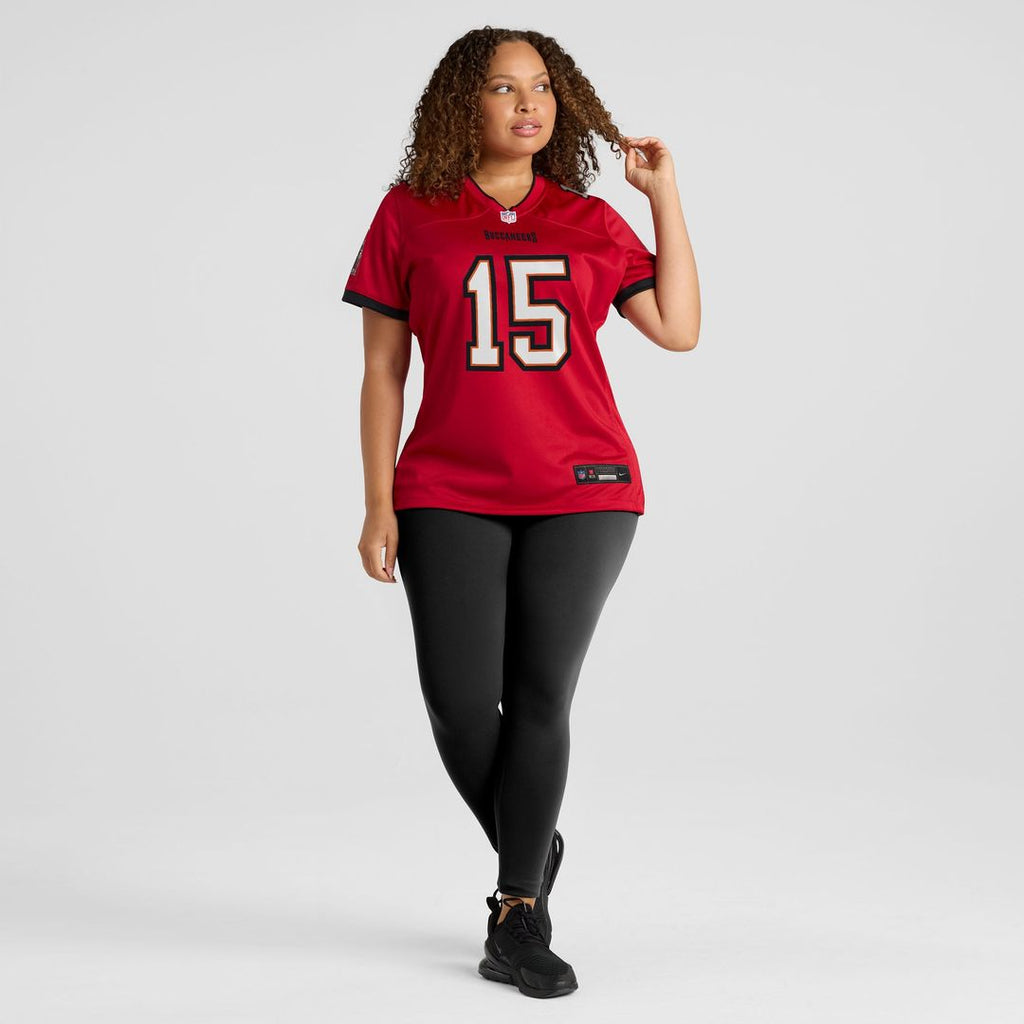 Tez Johnson Tampa Bay Buccaneers Women's Team Game Jersey - Red