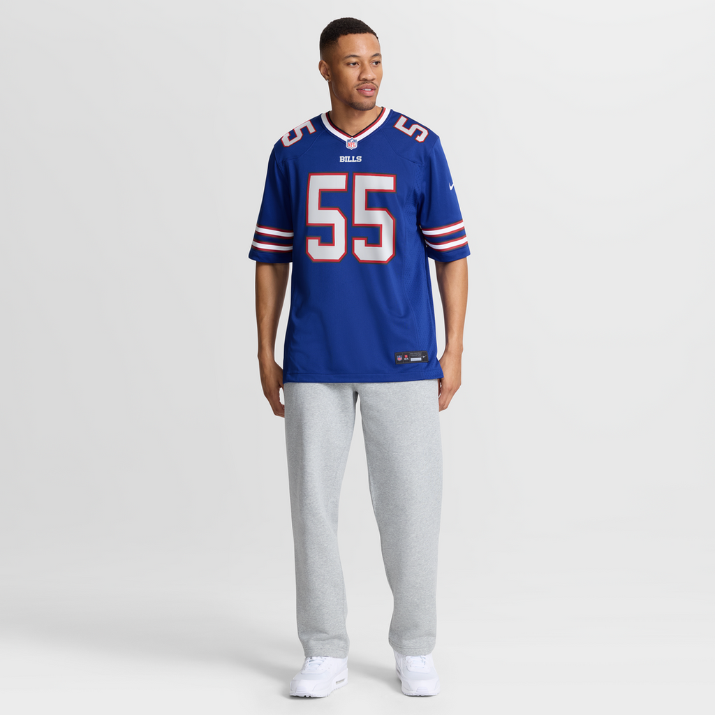 David Ugwoegbu Buffalo Bills Game Jersey - Royal