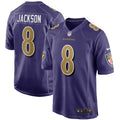 Lamar Jackson Baltimore Ravens Alternate Game Jersey - Purple