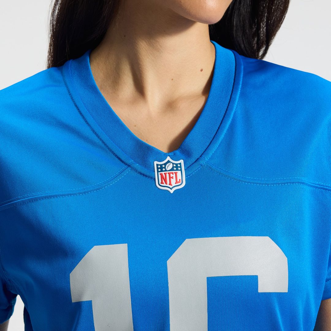 Jared Goff Detroit Lions Women's Alternate Game Jersey - Blue