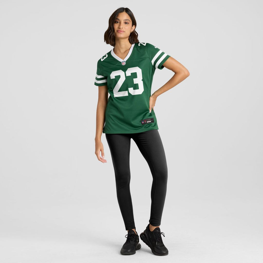 Azareye'h Thomas New York Jets Women's Team Game Jersey - Legacy Green