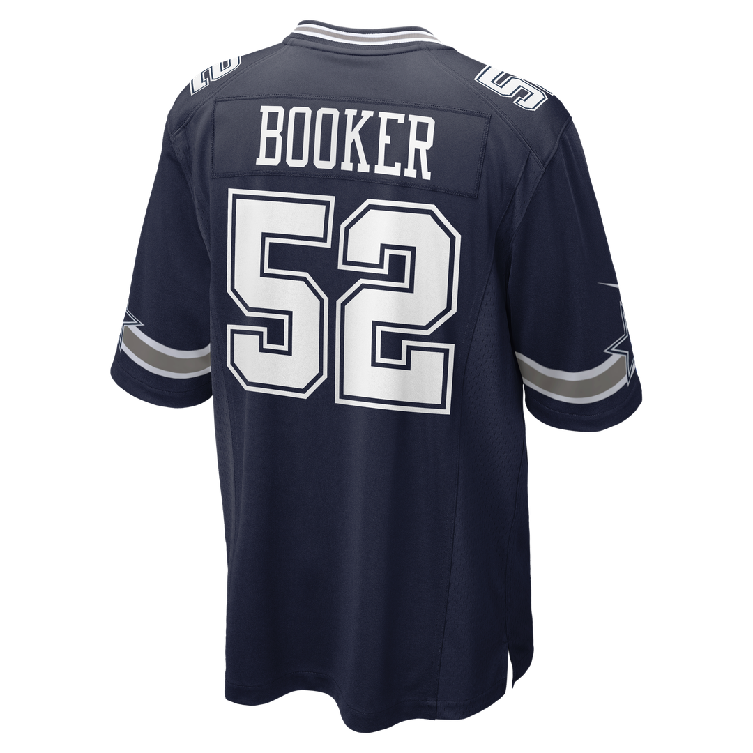 Tyler Booker Dallas Cowboys Team Game Jersey - Navy