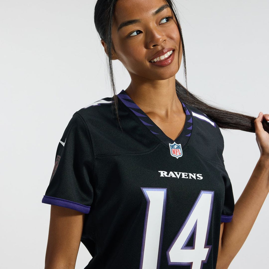 Kyle Hamilton Baltimore Ravens Women's Alternate Game Jersey - Black