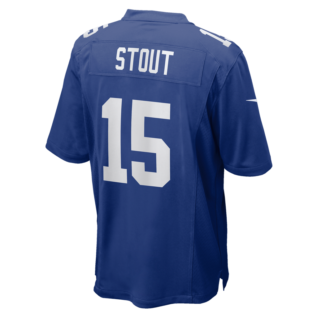 Jordan Stout New York Giants Team Game Jersey - Royal