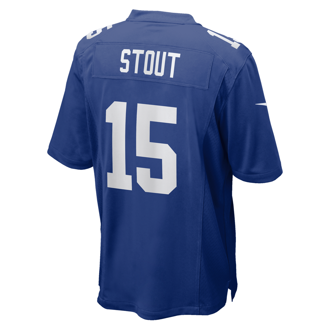 Jordan Stout New York Giants Team Game Jersey - Royal