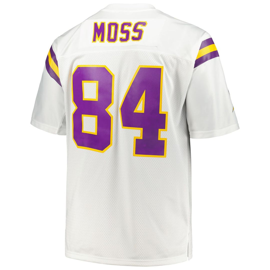 Randy Moss Minnesota Vikings Big & Tall 1998 Retired Player Replica Jersey - Purple