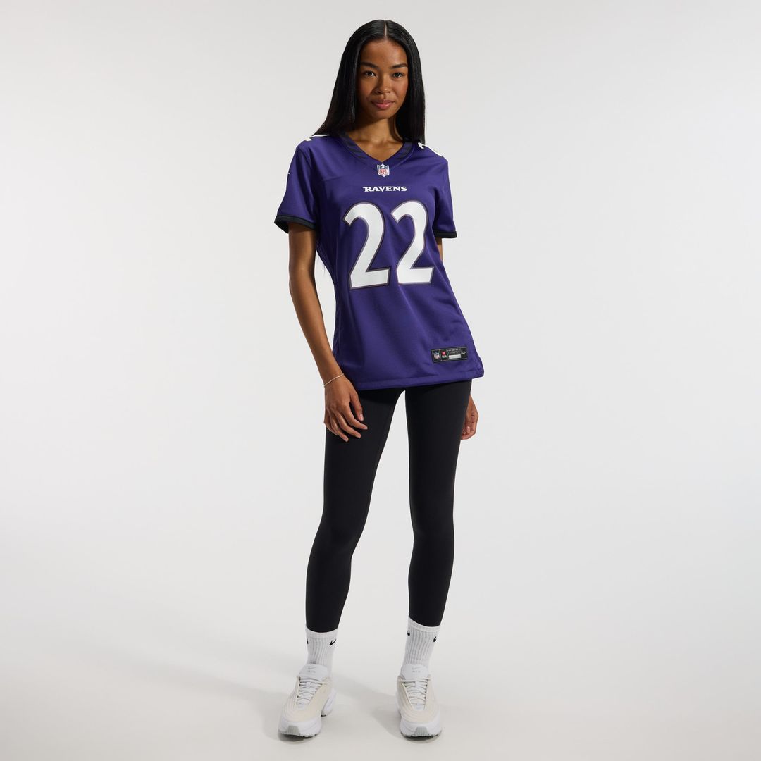 Derrick Henry Baltimore Ravens Women's Alternate Game Jersey - Black