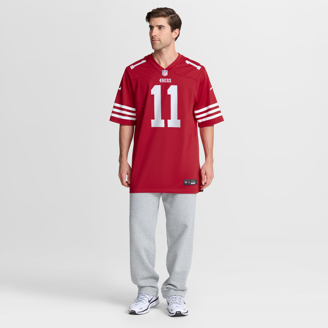 Brandon Aiyuk San Francisco 49ers Game Player Jersey - Scarlet