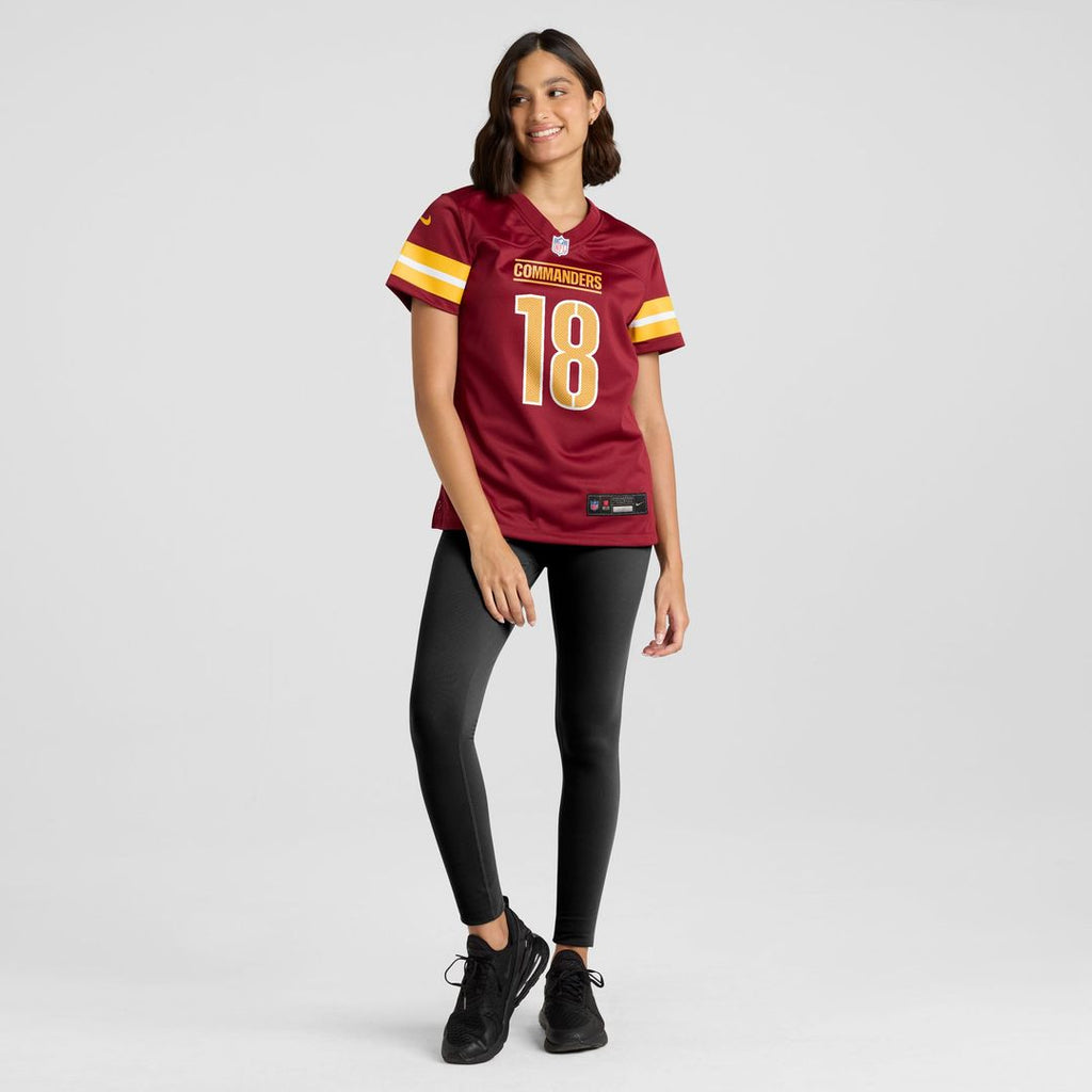 Tyler Owens Washington Commanders Women's Team Game Jersey - Burgundy