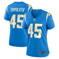 Tuli Tuipulotu Los Angeles Chargers Women's Team Game Jersey - Powder Blue
