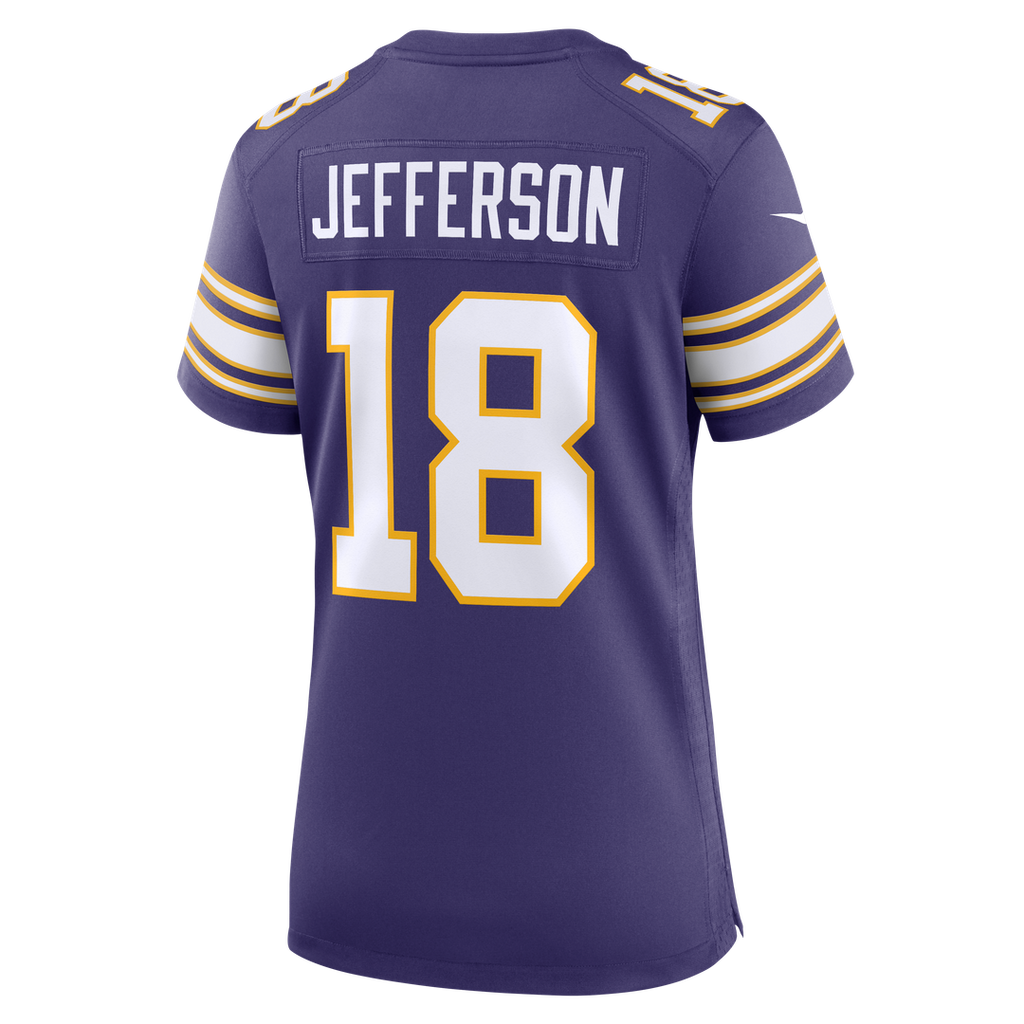 Justin Jefferson Minnesota Vikings Women's Alternate Game Player Jersey - White