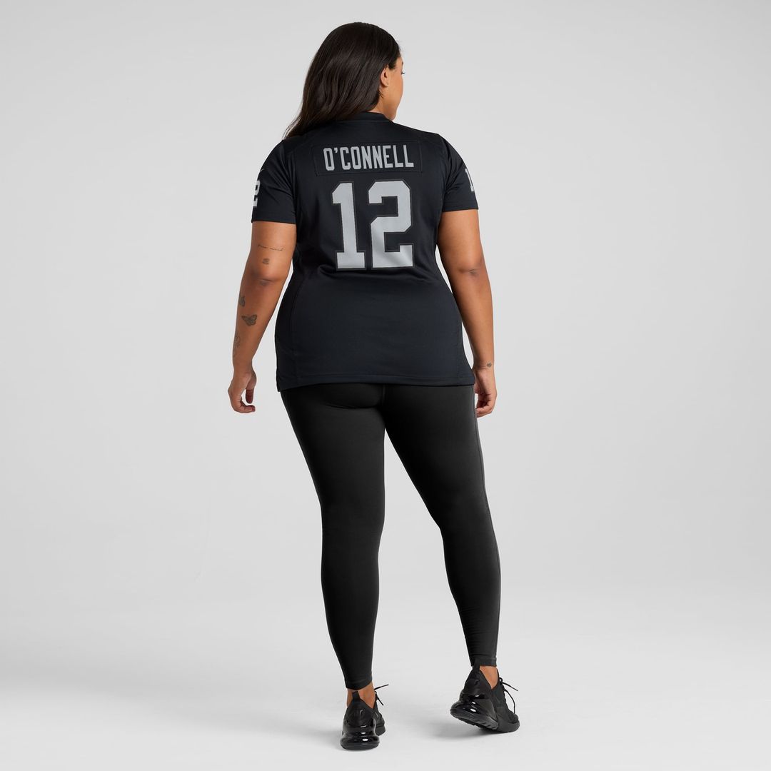 Aidan O'Connell Las Vegas Raiders Women's Game Jersey - Black
