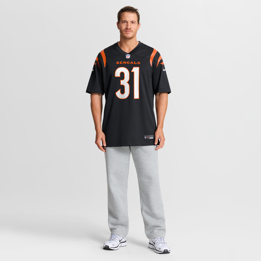 Kentrel Bullock Cincinnati Bengals Team Game Jersey - Black
