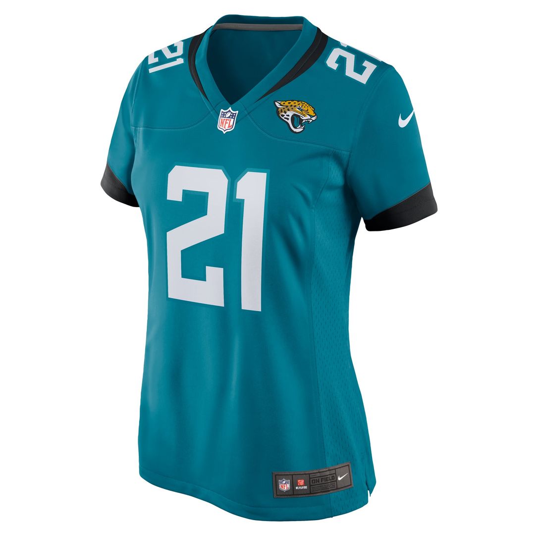 Christian Braswell Jacksonville Jaguars Women's Team Game Jersey - Teal
