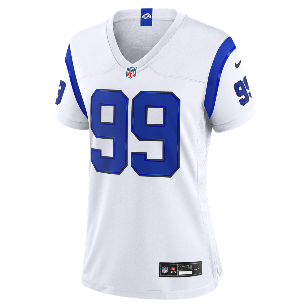 Aaron Donald Los Angeles Rams Women's Alternate Game Jersey - White