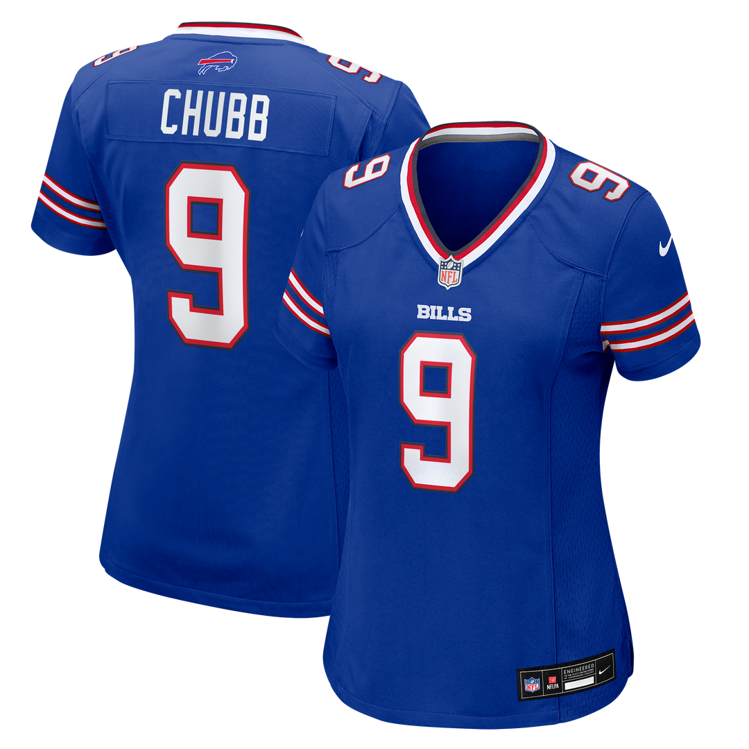 Bradley Chubb Buffalo Bills Women's Team Game Jersey - Royal