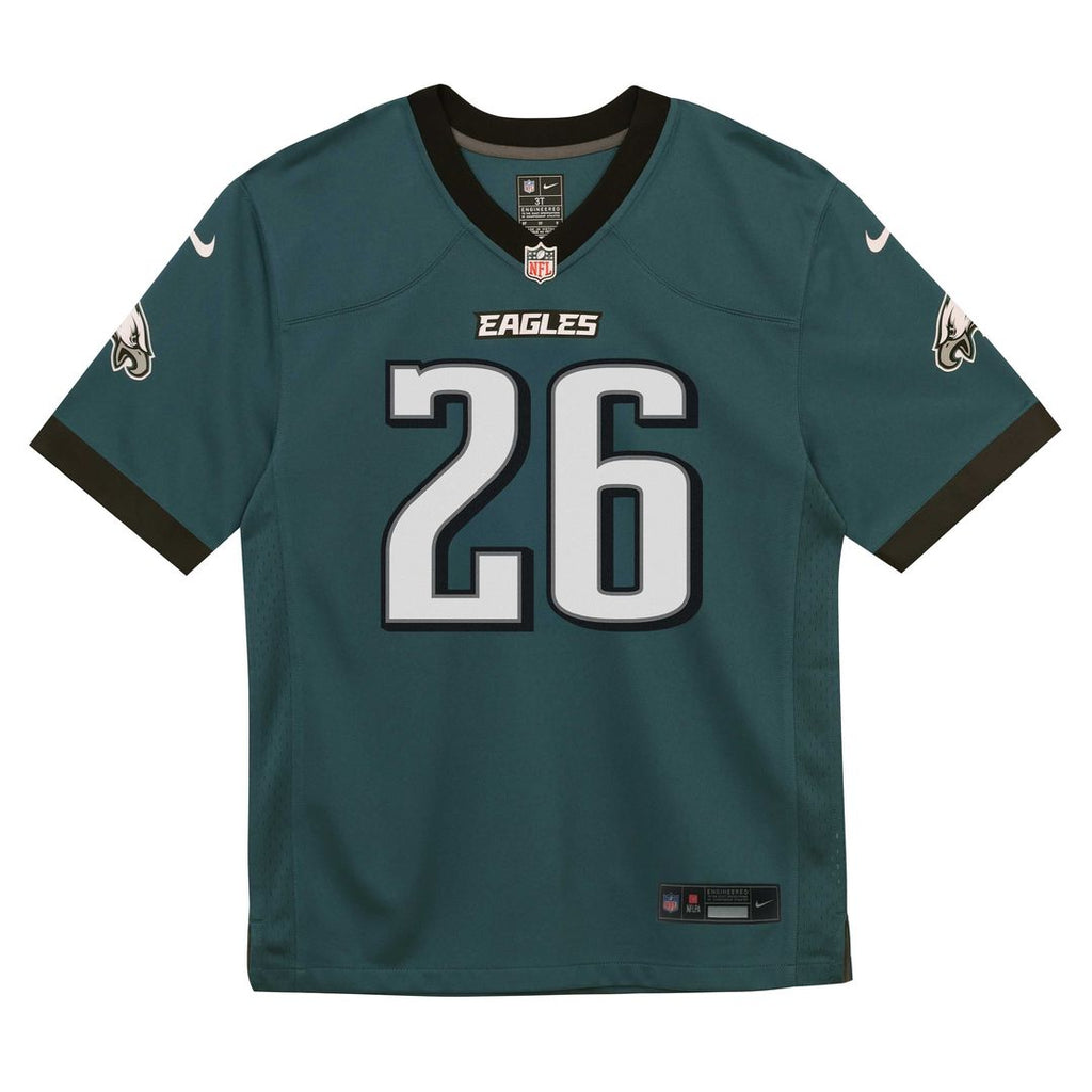 Saquon Barkley Philadelphia Eagles Toddler Team Game Jersey - Midnight Green
