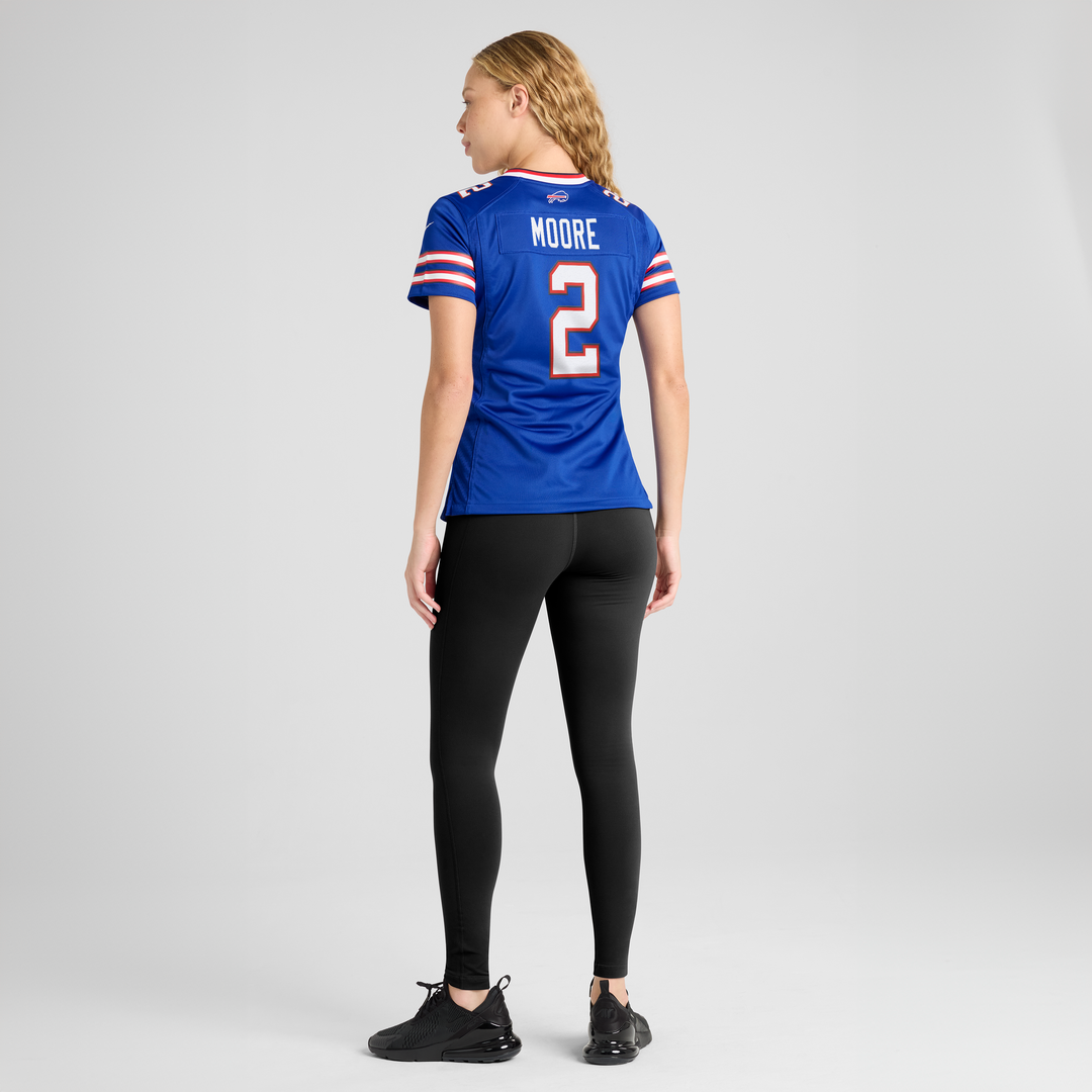 D.J. Moore Buffalo Bills Women's Game Jersey - Royal
